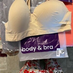 Women's Cream Seamless Bra